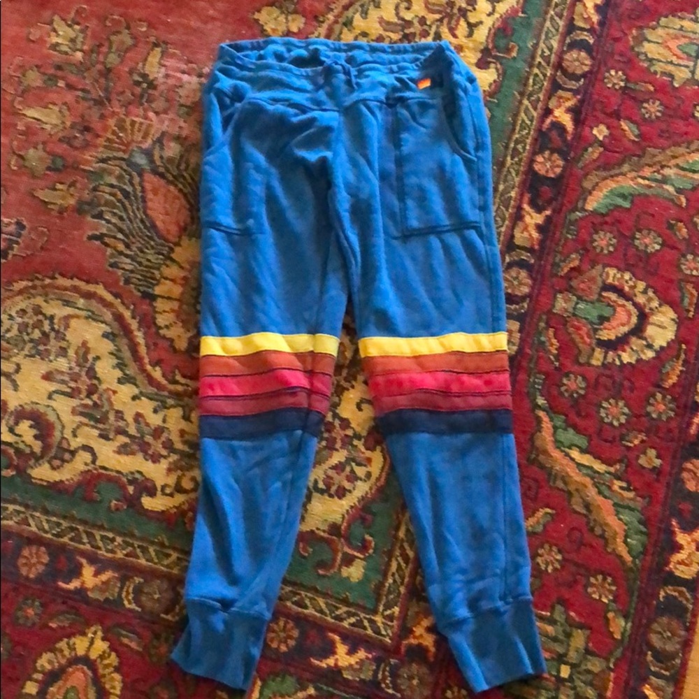 Aviator nation jogger sweatpants Sz M